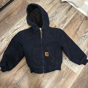 Navy Carhartt Coat Toddler XS (4/5)